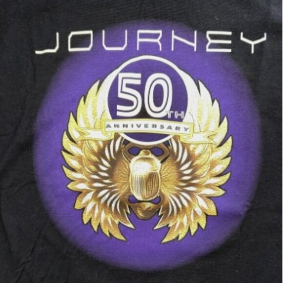 Journey 50th Anniversary Freedom Tour 23 Concert Dates Rock Shirt Adult Size XL - Picture 2 of 4